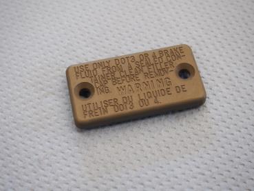Deckel für Bremspumpe Kawasaki KX, KLX