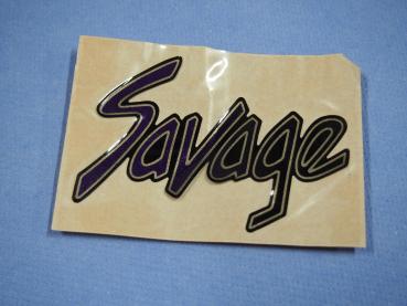 Schriftzug Savage / Dekor für Suzuki LS650