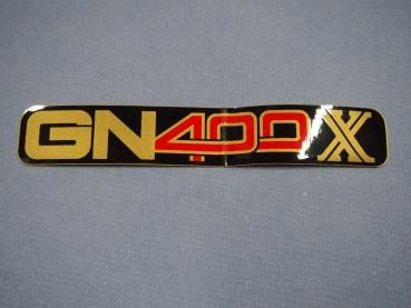 Schriftzug GN400X / Dekor für Suzuki GN400