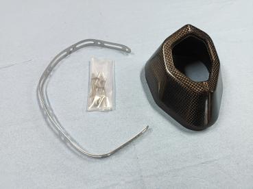 Endkappe carbon für Schalldämpfer für KTM